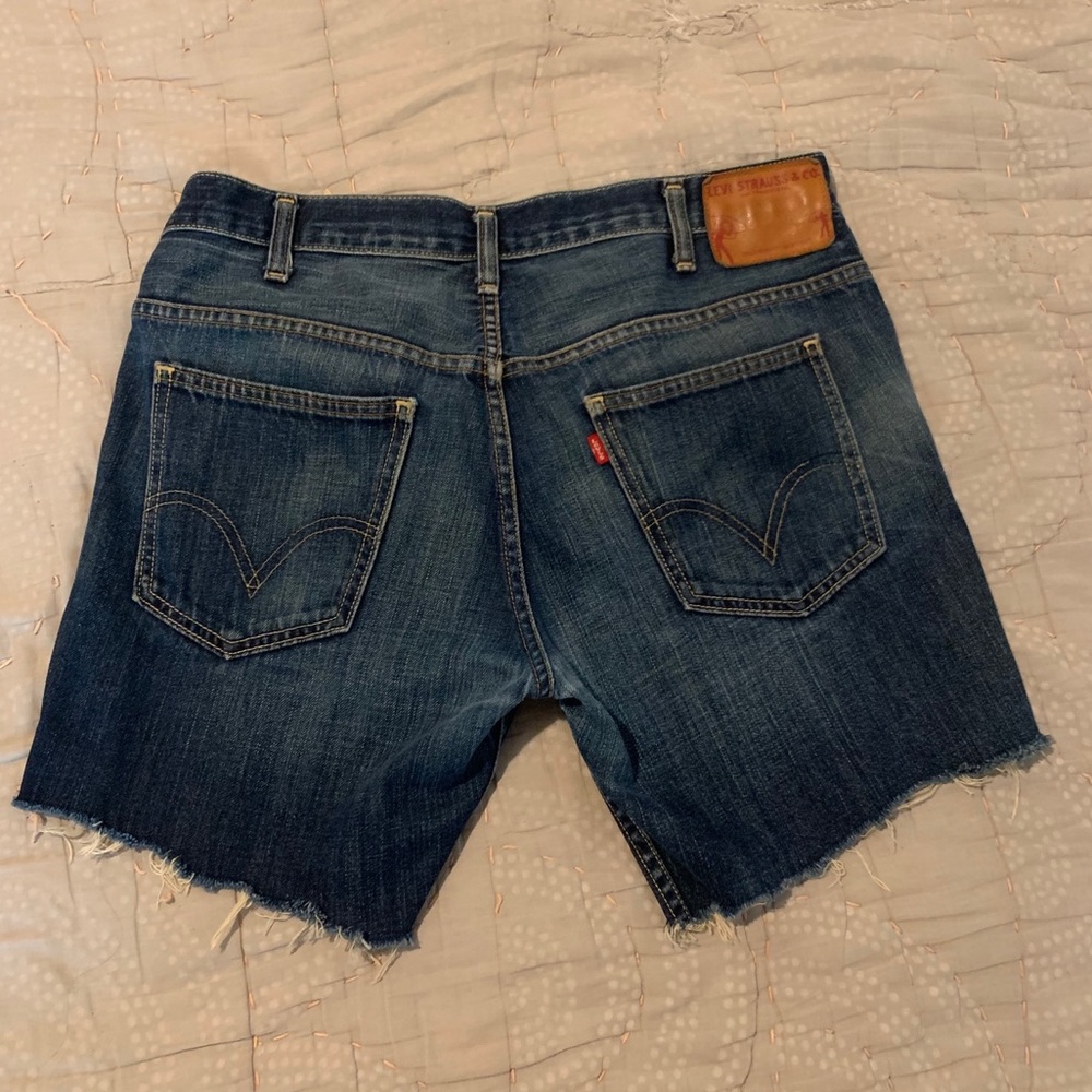 Vintage Levi’s Cutoff Denim Shorts - Picture 5 of 8